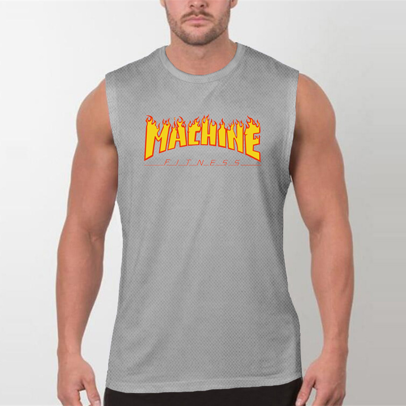 Running Gear Marathon - Herren-Laufwesten Schnelltrocknend Mesh Atmungsaktives Tanktop Sportbekleidung