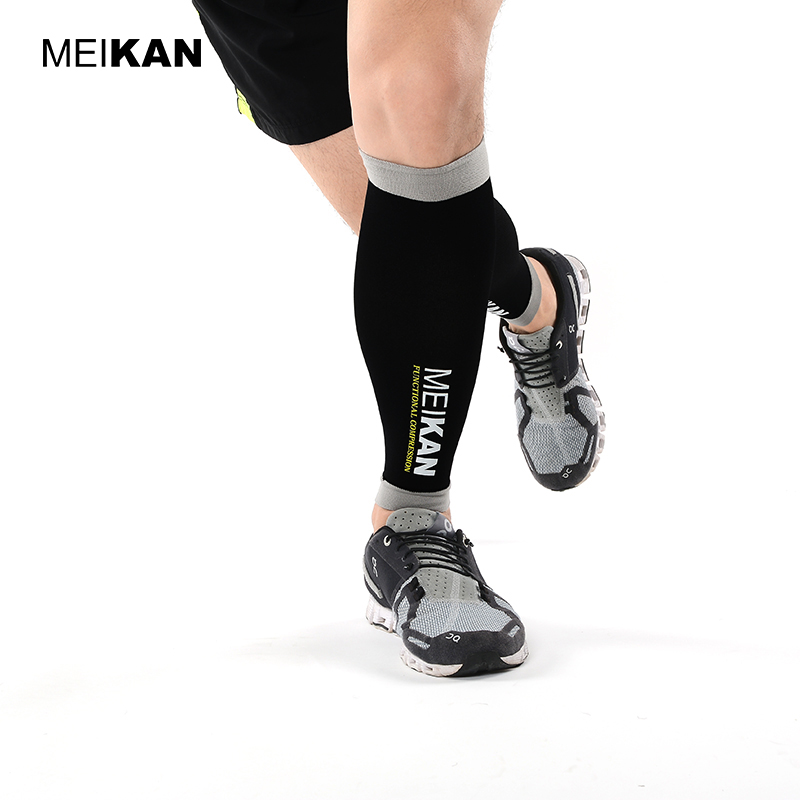 Running Gear Marathon - MEIKAN Funktionale Kalb Kompression Ärmeln Beinlinge