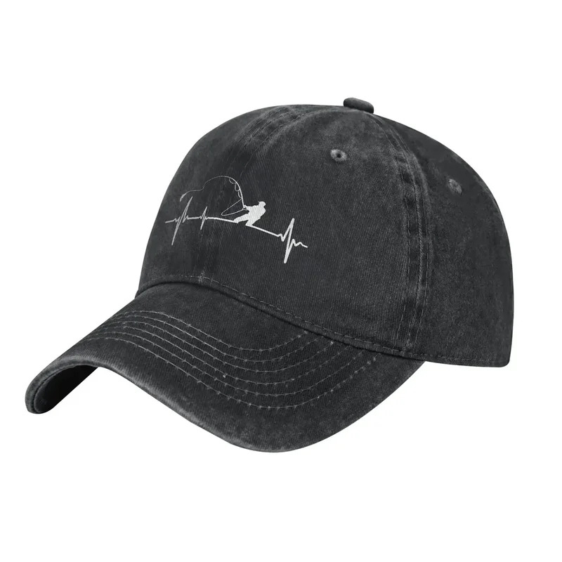 Angler-Herzschlag-Baseballkapp – Running Gear Gifts Bewertung und Preis