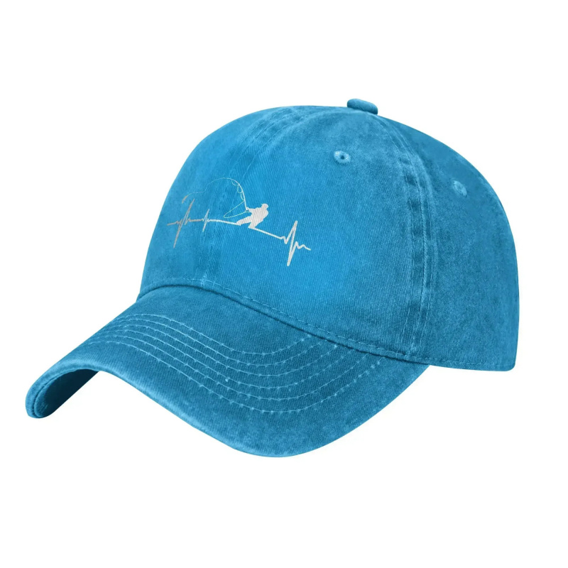 Angler-Herzschlag-Baseballkapp – Running Gear Gifts Bewertung und Preis